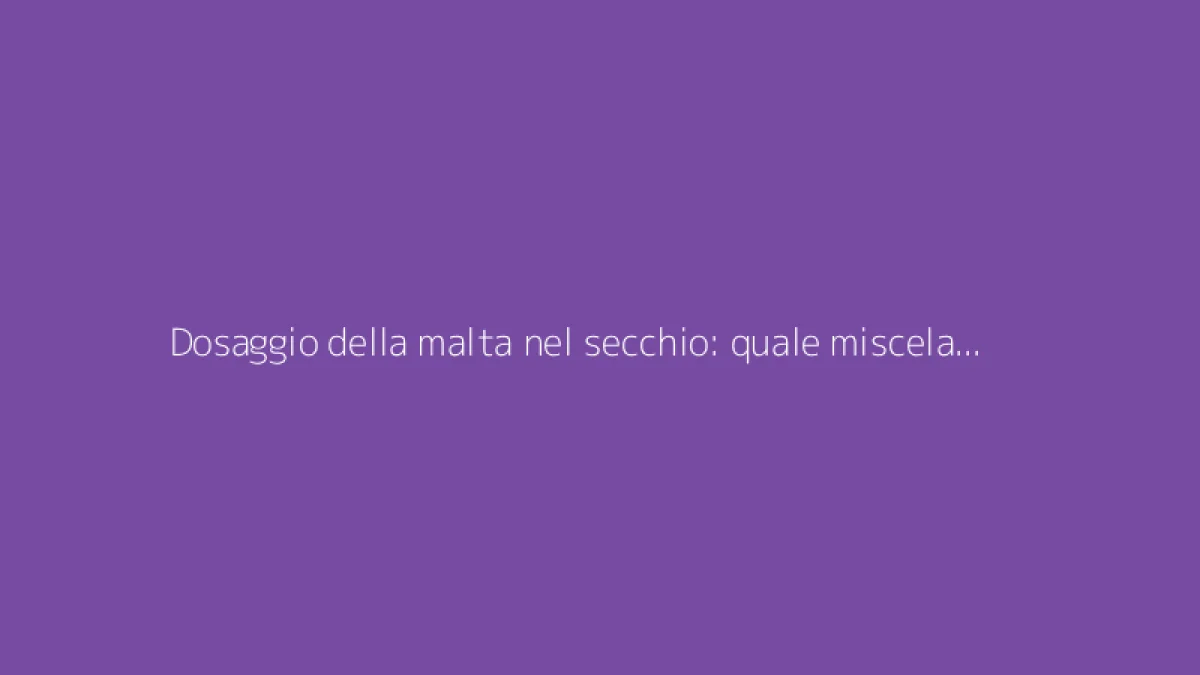 Dosaggio della malta nel secchio: quale miscela di cemento e sabbia utilizzare?
