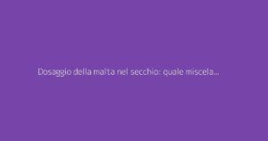 Dosaggio della malta nel secchio: quale miscela di cemento e sabbia utilizzare?