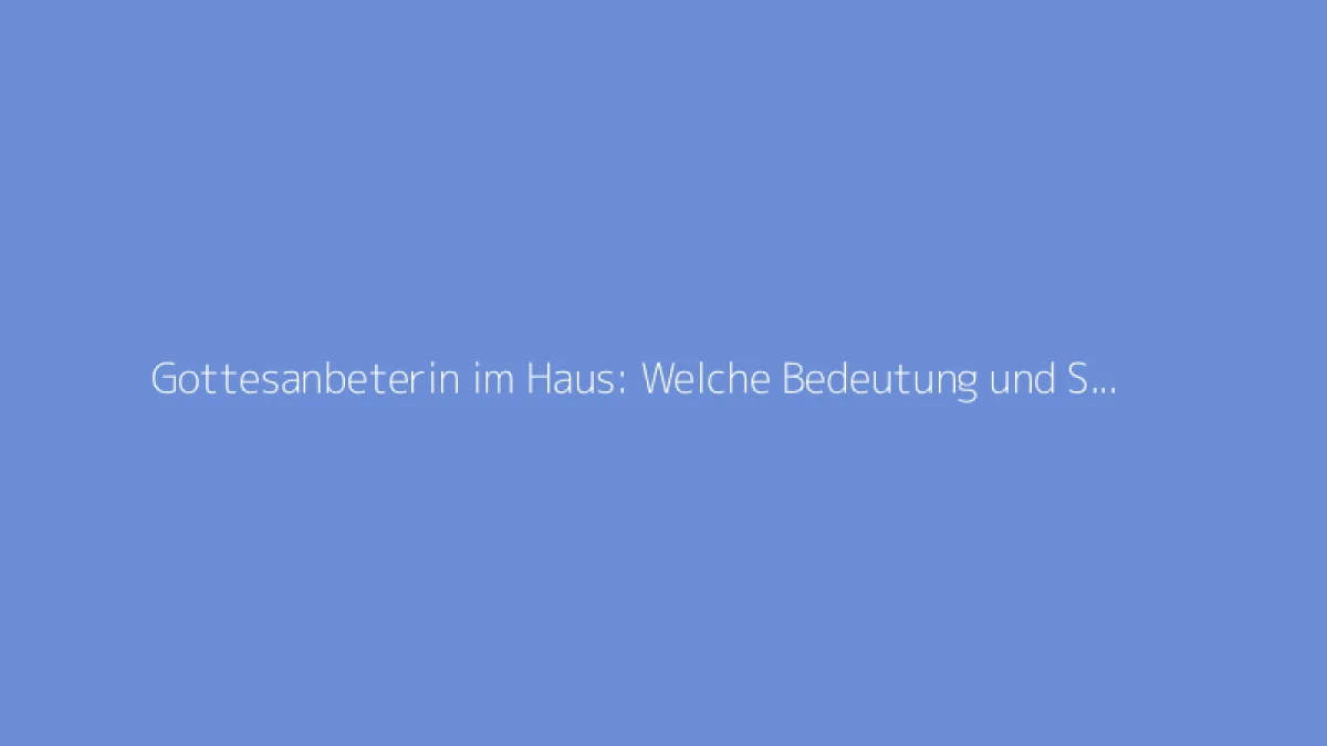 Gottesanbeterin im Haus: Welche Bedeutung und Symbolik steckt dahinter?