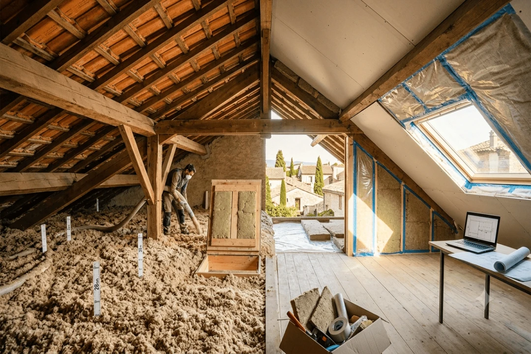 Combles perdus ou aménagés : quelle isolation choisir ?